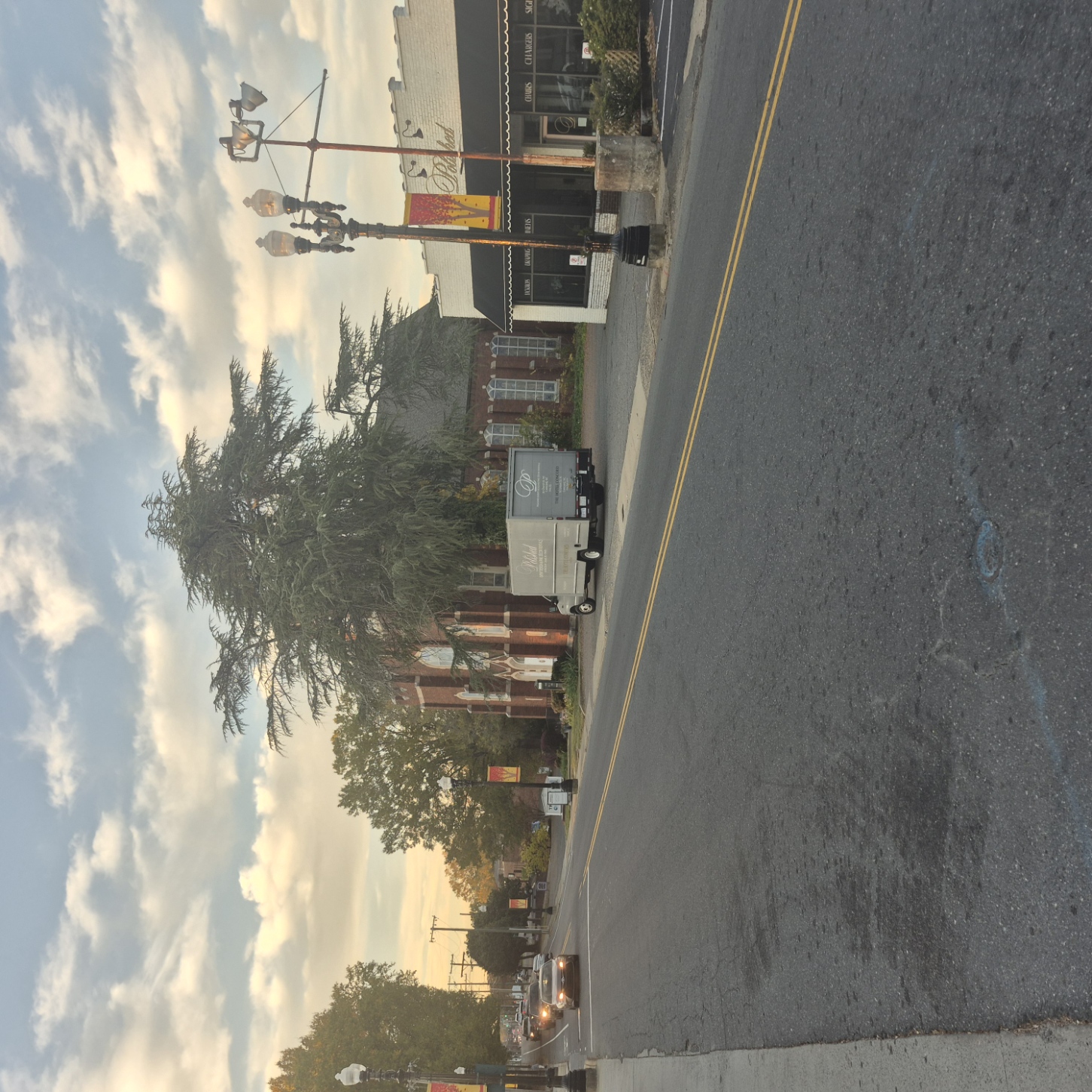 Trinity Lutheran Church and Polished Event Design on Church St, Concord NC
